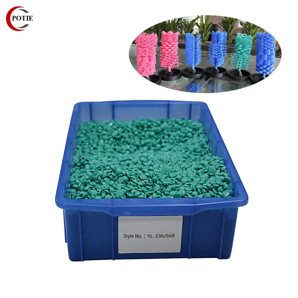 POTIE Grass Green Jewelry Wax Beads Polish Wax for Casting & Copying Stainless Steel Workpiece Jewelry Casting Wax Ring Molds