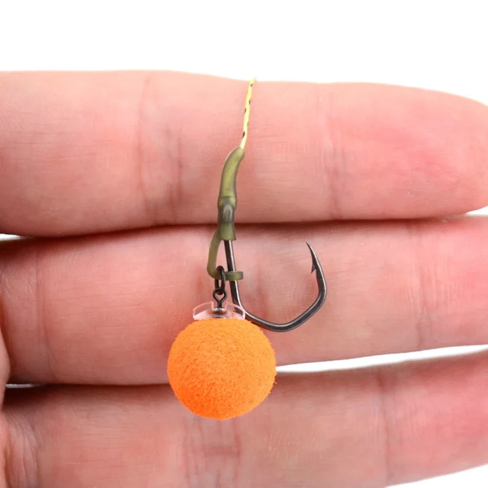 20 шт. рукава с защитой от запутывания для рыболовных крючков D-rig выравнивающая