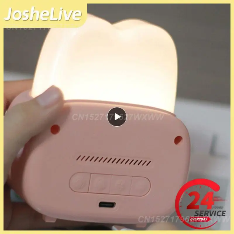 Toaster Alarm Clock 12*10.5*9cm The New 800mah Night Light Alarm Clock Alarm Clock Cute Chargeable