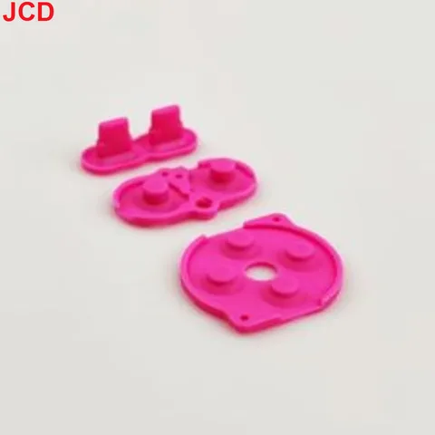 JCD для консоли GBC A B DPad Select Start Кнопка Проводящая резиновая накладка для Gameboy GBC Силиконовая клавиатура Start Select