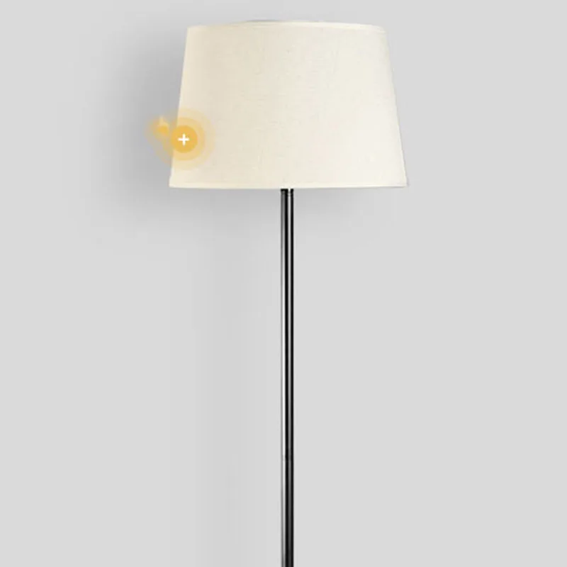 

Теплый светильник для гостиной, напольная лампа, современный светильник для прихожей с регулируемой яркостью, Европейский напольный светильник в эстетике, простое украшение для салона, спальни