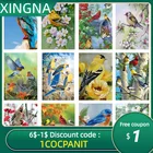 Алмазная 5D Вышивка Птица, вышивка крестиком, стразы, украшение для дома