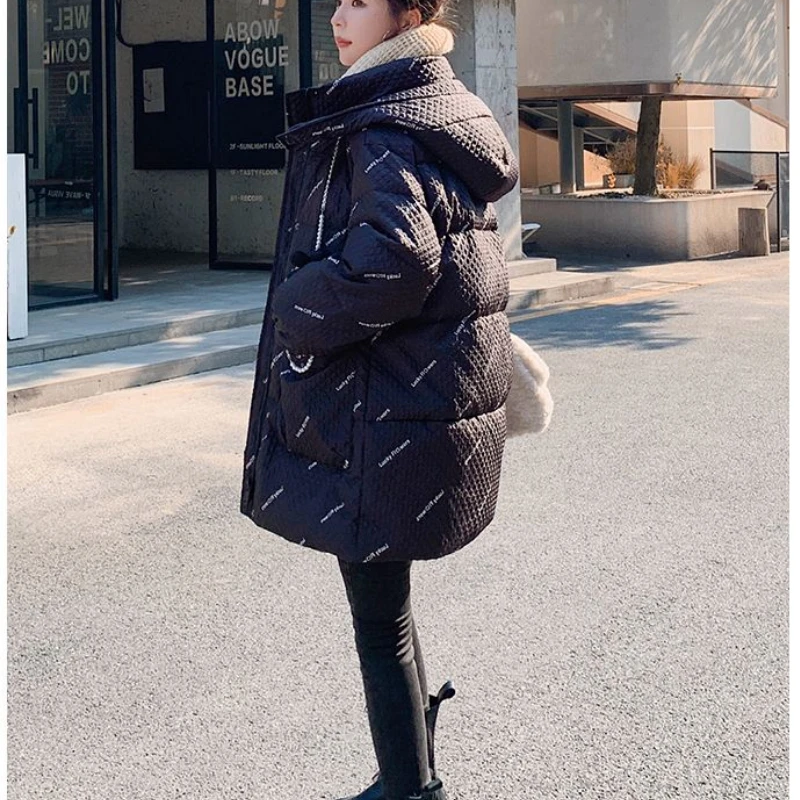 New Winter Women's Cold Coat Parkas Super Hot Coats Hooded Cotton Padded Jacket Jackets Womens Winter Clothing Fashion