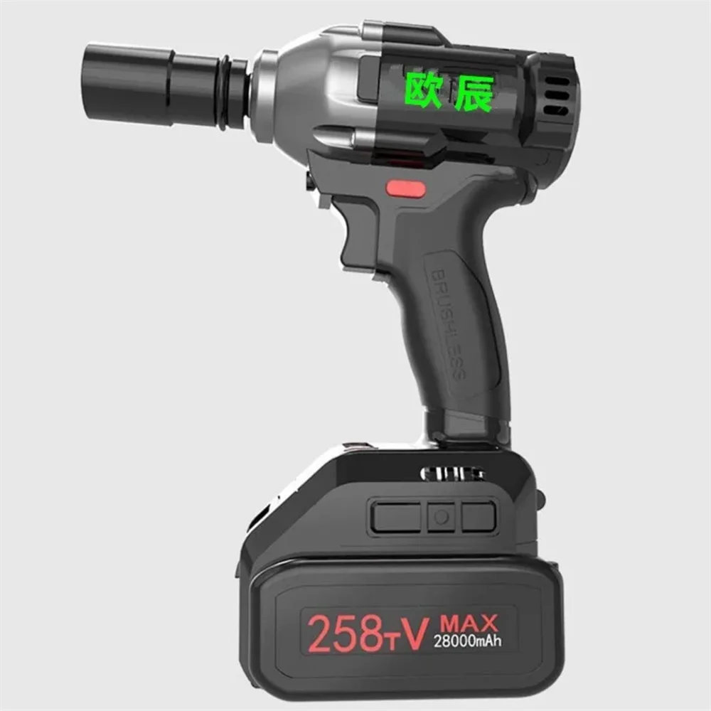 

Brushless electric wrench, lithium impact plate, tool sleeve, auto repair, metal wall plate