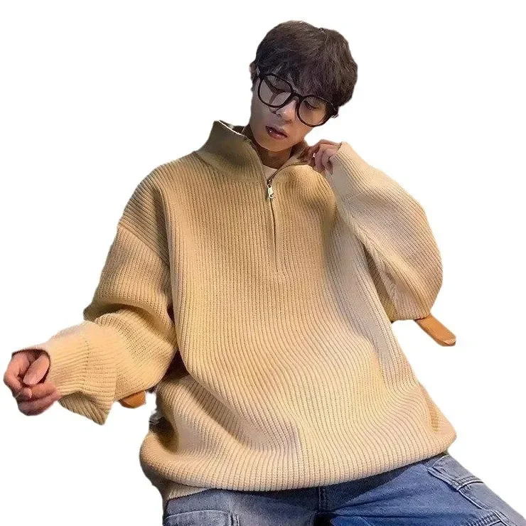 Повседневный пуловер свободного покроя вязаный кардиган куртка с длинными