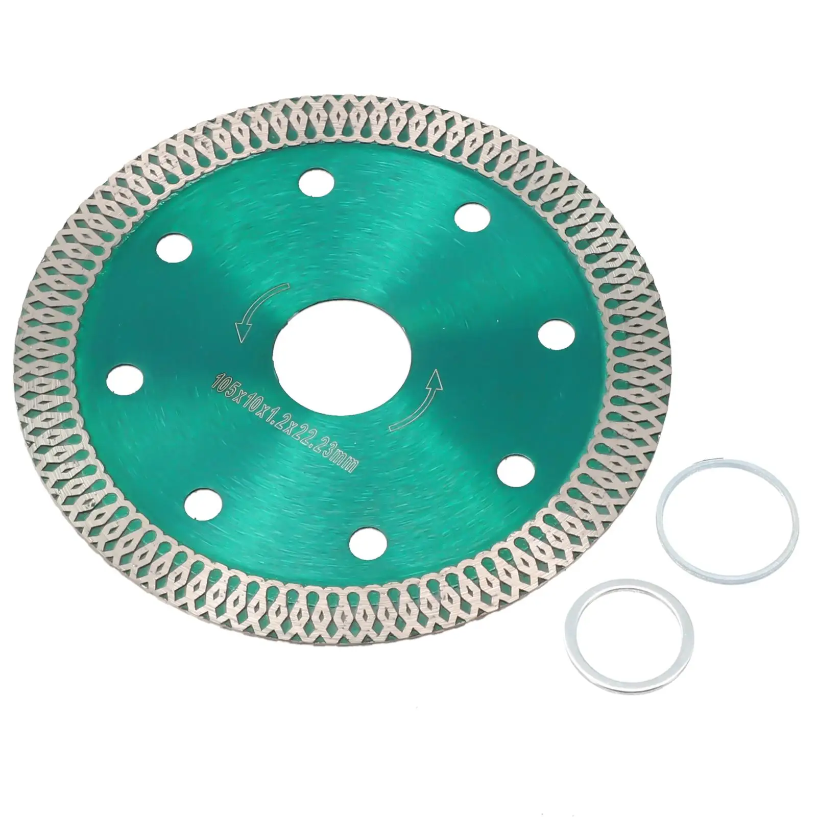 

Change Diameter Ring Diamond Saw Blade 115mm 22.23mm Core Thick Ness Inner Diameter 105mm Hard Material Without Cracking