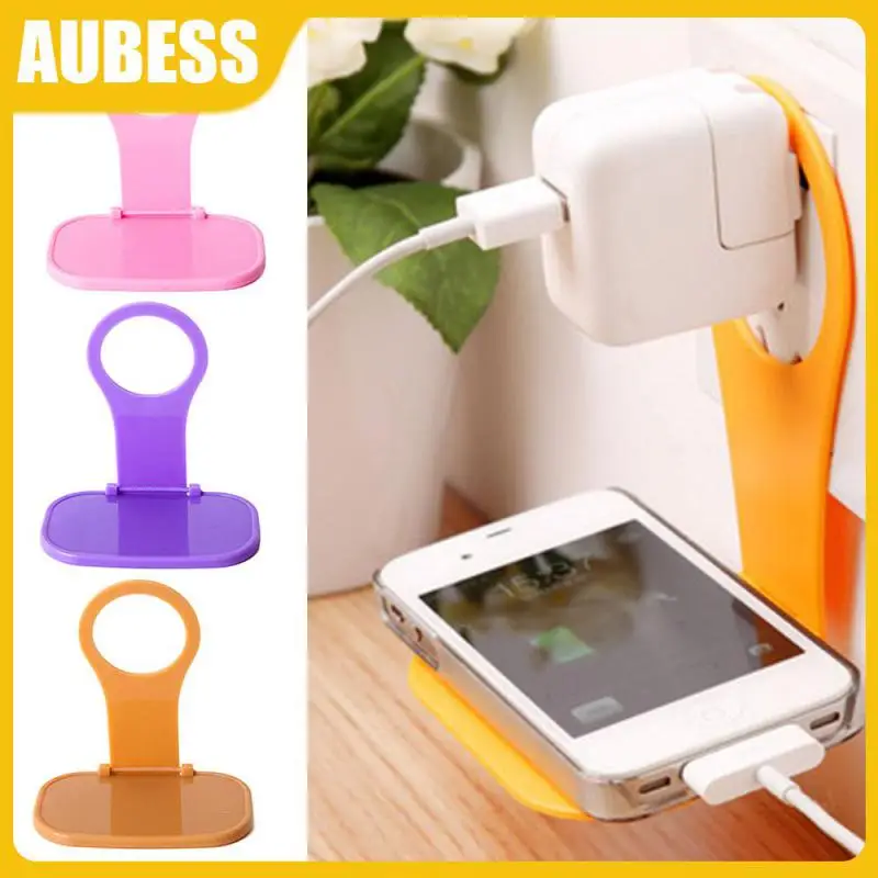 

Foldable Charging Holder Folding Mobile Phone Charging Stand Wall Charger Adapter Bracket Support Storage Organizer Universal