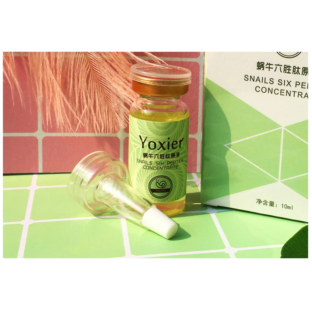 Сыворотка для лица против старения улитки гиалуроновая кислота шестипептидный