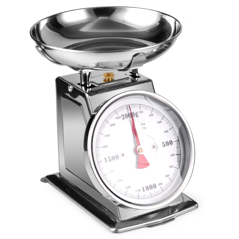 

Бытовые кухонные механические весы из нержавеющей стали 304, 2 кг, 4 кг