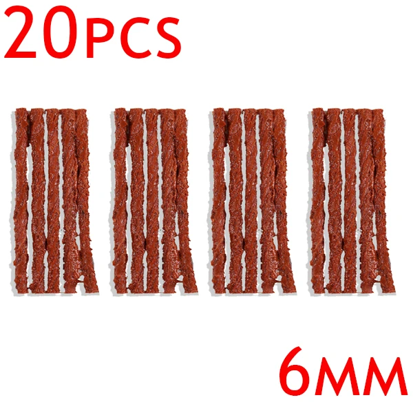 

50/5 шт. полоски для ремонта бескамерных шин, клей для перемешивания проколов шин, экстренные резиновые полоски для ремонта автомобилей, мотоциклов и велосипедов