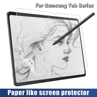 tablet paperfeel screen protector for samsung galaxy tab a a7 a8 lite s4 s6 s7 s8 plus ultra clear paperfeel film accessories
