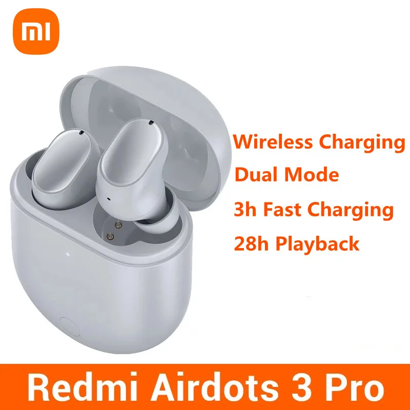 

Xiaomi Redmi AirDots 3 Pro TWS Bluetooth Headphones Redmi Buds 3 Pro Wireless Headphones Active Noise Cancelling With Mic