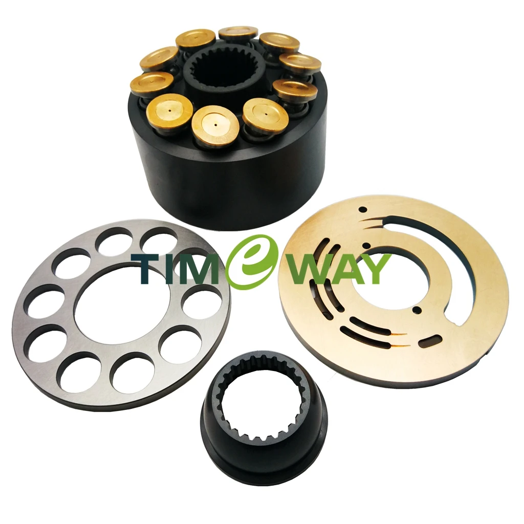 

KAYABA Pump Parts PSVD2-17E PSVD2-19E PSVD2-21E Pump Repair Kits Cylinder Block Valve Plate Retainer Plate Pistons Ball Guide