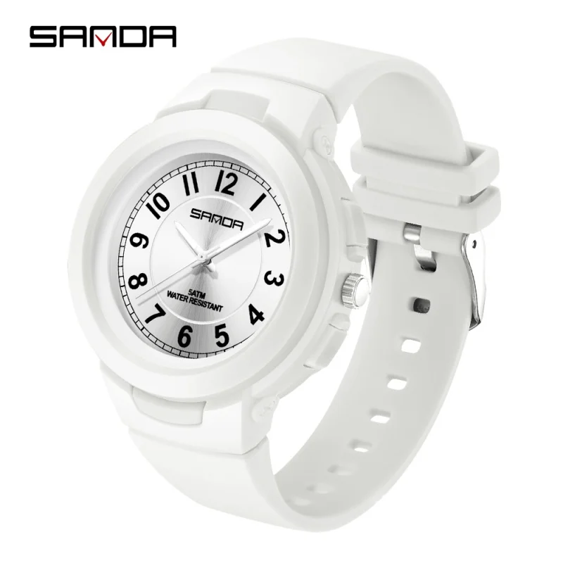 

Kids 2023 New Fashion Trend Women's Watches Sports Waterproof Wristwatch for Woman Watch Casual Clocks relogio feminino 6095