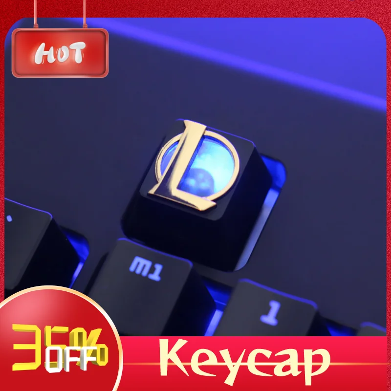 Колпачки для ключей Keystone 1 шт. колпачки League of Legends (LOL) из цинкового алюминиевого