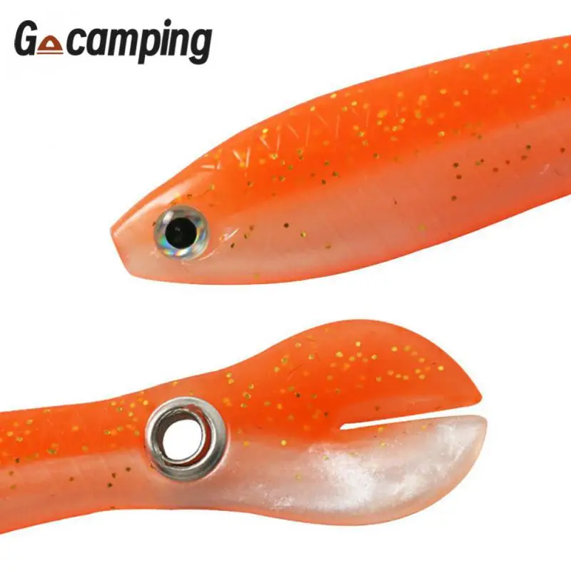 

Smoother Large Size Metal Through-hole Bionic Bait Realistic Appearance False Bait Swing Tail Down Forked Tail Bionic Bait New
