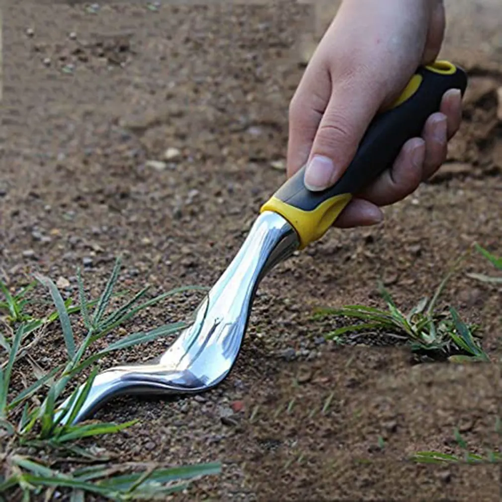 

Steel Root Extractor Wooden Hand Weeder Removal Machine Weed Puller Garden Grass Puller Long Handle Tools Weed Removing Tool