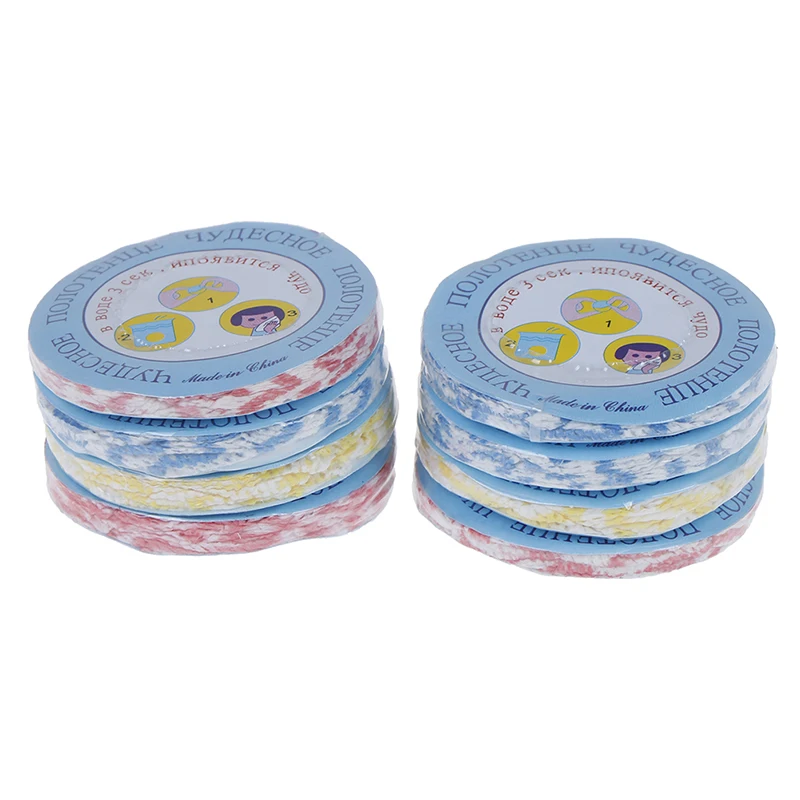 

8 шт., сжатые полотенца для путешествий