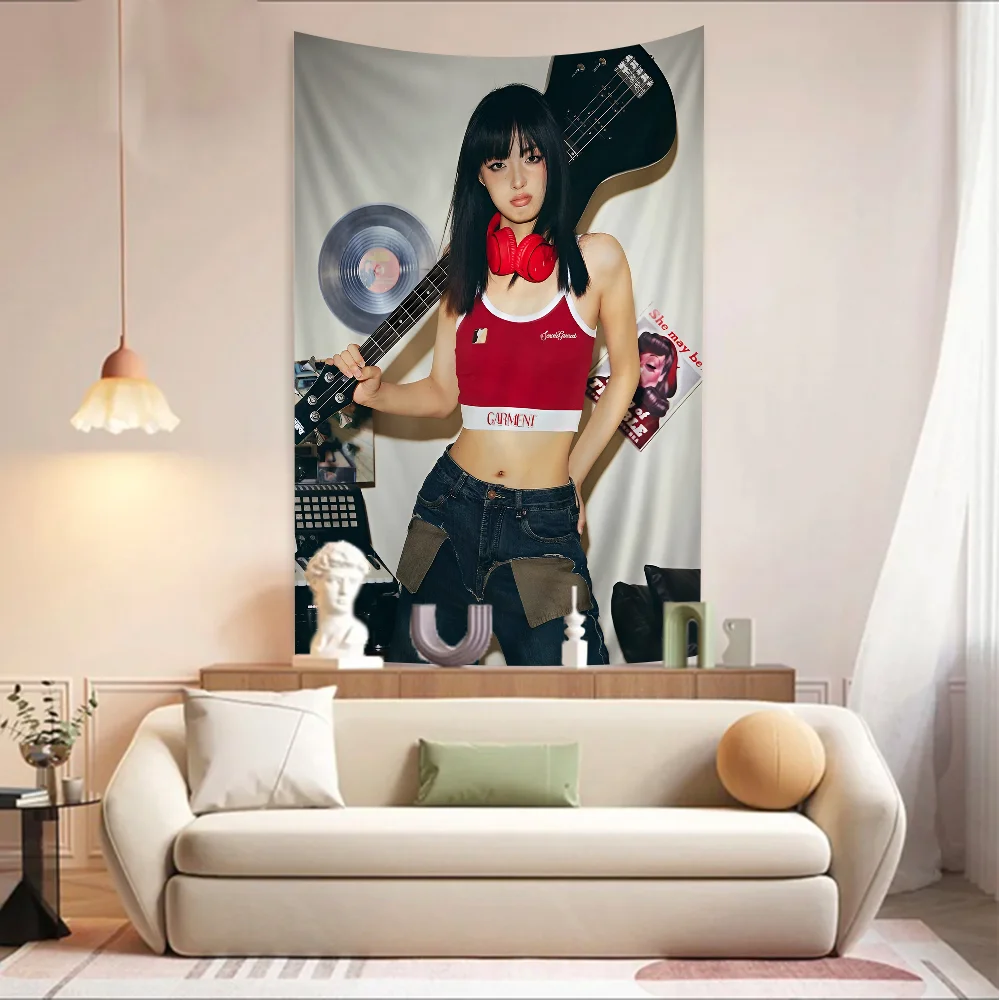 Kpop N-Newjeans Hippie Wall Hanging Tapestries Bohemian Mandala INS Home Decor