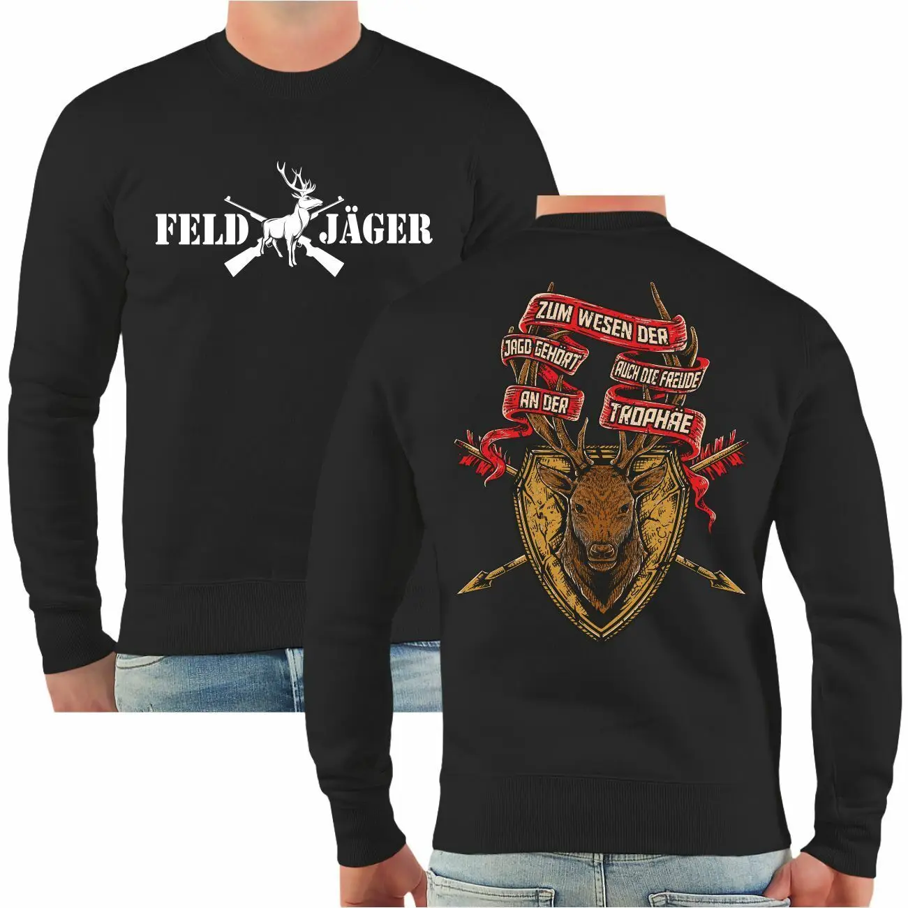 

Field Hunter Driving Hunting Hunt Deer Huntsman Rifle Sweatshirts New High Quality Cotton Comfortable Casual Mens Streetwear