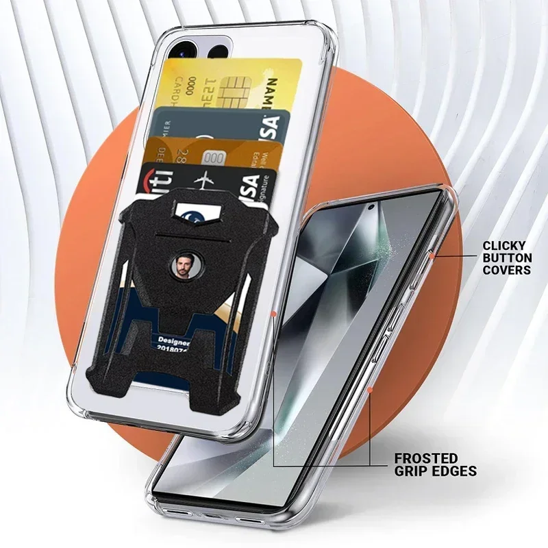 Фото Для Xiaomi Mi 14 5G/Mi 14 Pro 5G/Mi 14 Ultra/Mi 14T/Mi 14T Pro 5G чехол Doka броня слот для карт противоударный бронированный чехол дизайн чехол №2
