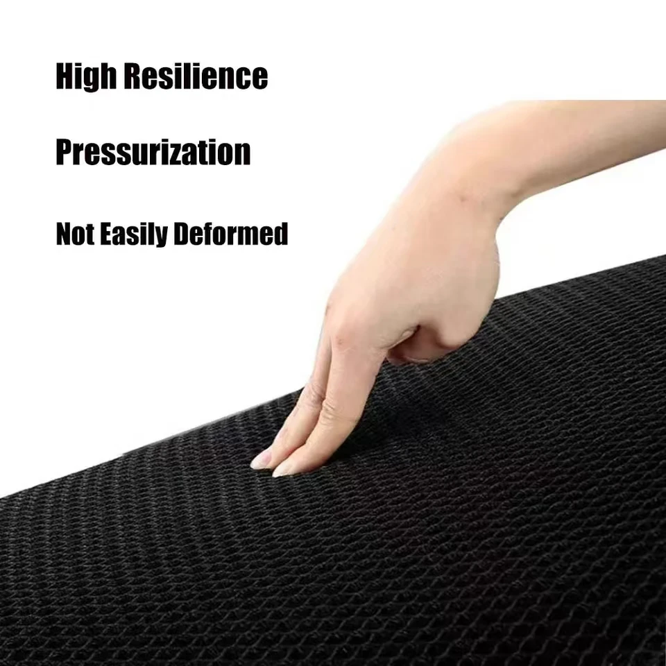 3D Сетчатые Чехлы На Сиденья Мотоцикла Противоскользящие Защитные Накладки