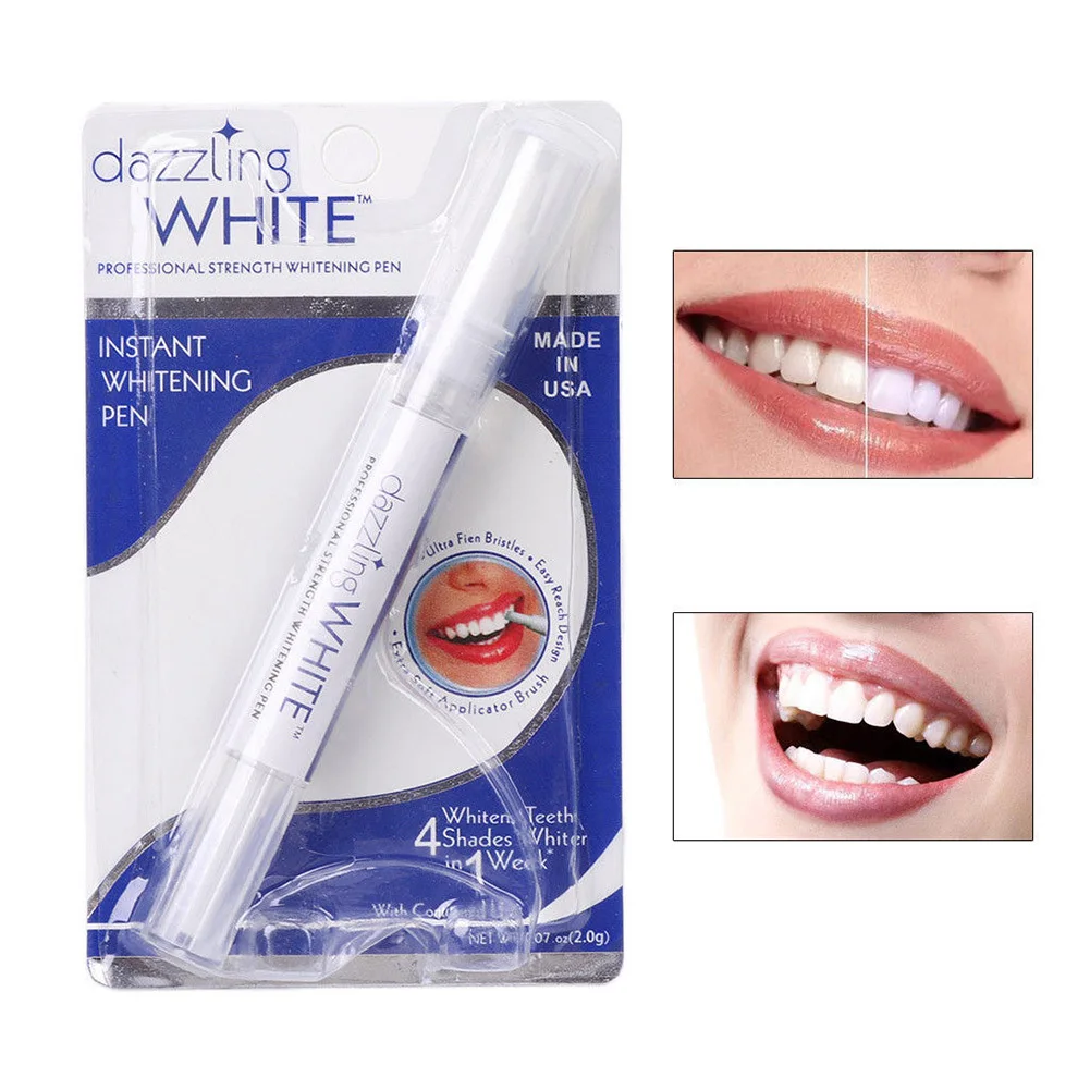 Peroxide Gel Tooth Cleaning Bleaching Kit Dental White Teeth Whitening Pen New Beauty Health Cleaning Tools Dazzling Teeth Brush