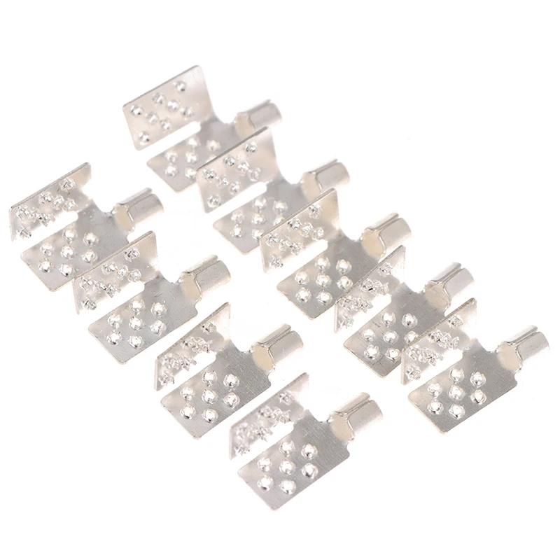 

10Pcs Heat High Quality Electric Floor Heating Film Clips Connection Clamps