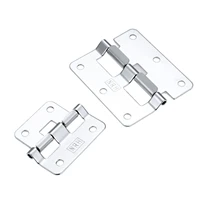 1pc metal air bags box hinge aluminum separation wooden box remove support hinge chrome plated iron furniture hardware