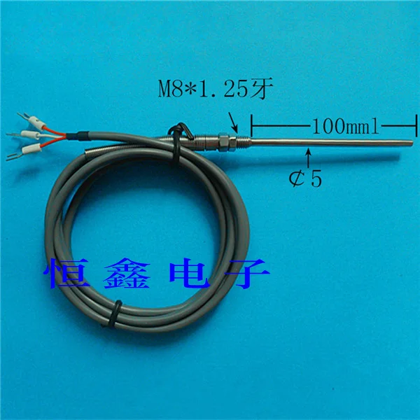 

High Precision PT100 Thermistor Three Wire Thermistor Pointer Platinum Resistor