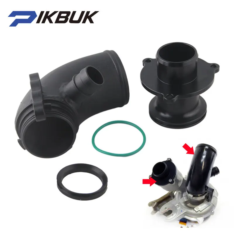 

Turbo outlet muffler delete pipe for Audi S3 A3 8V MK3 2.0T VW Golf R MK7 1.8T 2.0T TSI ea888 3 gen engine