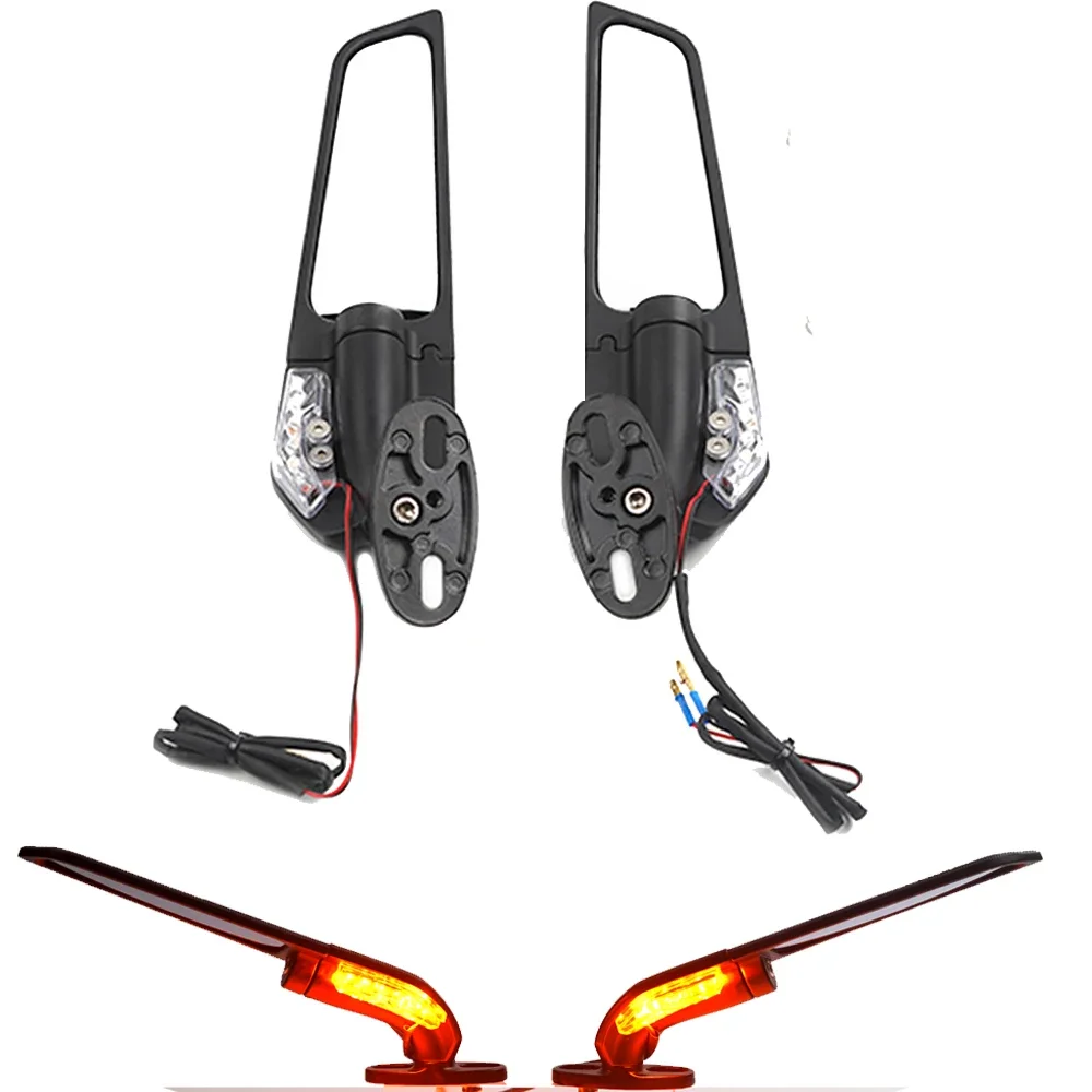 

Для Honda CBR1000RR 2012-2016 CBR 1000RR 2015 2014, мотоциклетные алюминиевые регулируемые поворотные спортивные крылышки, зеркала-невидимки