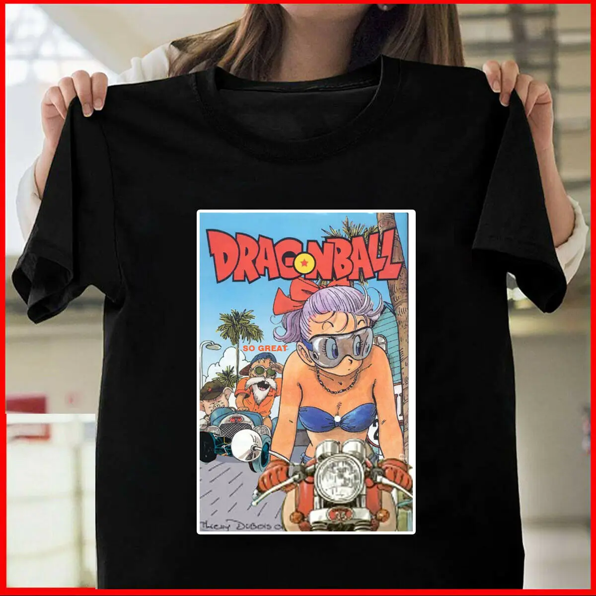 

Bulma Hot Girl Japan Dragon Ball Z Аниме смешная футболка