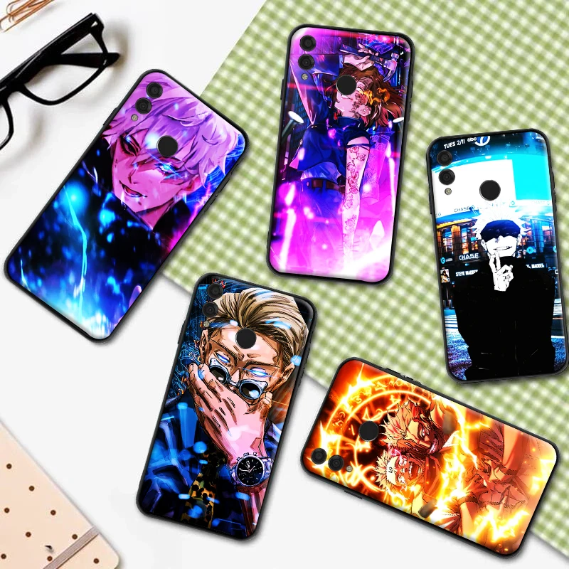 

Jujutsu Kaisen Anime Itadori Yuji Ryomen Sukuna Phone Case For Huawei Honor 7X 8X 8C 9 V9 9X 10 V10 10i V20 20i 30 Lite Cover