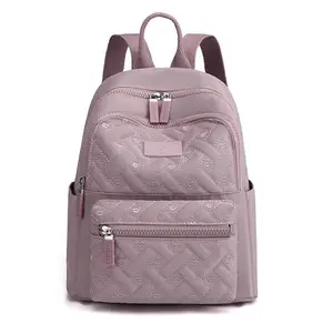 High Quality Women Shoulder Backpack Nylon Teenage Students School Bags Waterproof Laptop Backpack f