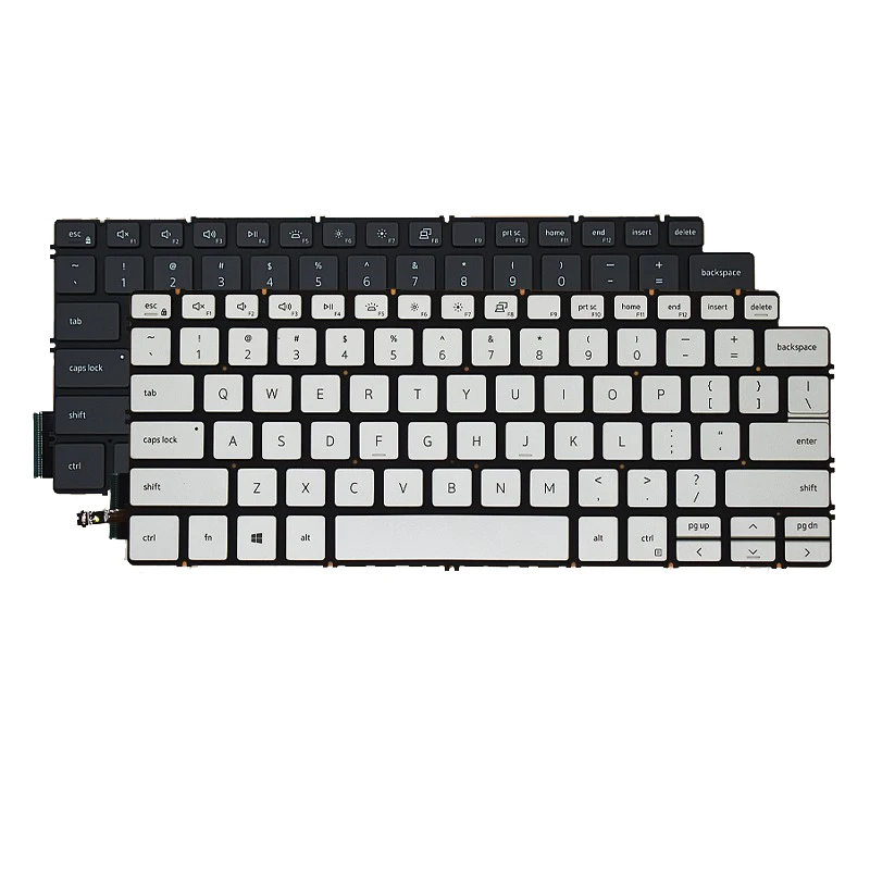 

NEW US laptop Keyboard for DELL Inspiron 14-5490 5494 5494 P42E P83F 5493 5498 7490 7491 black silver