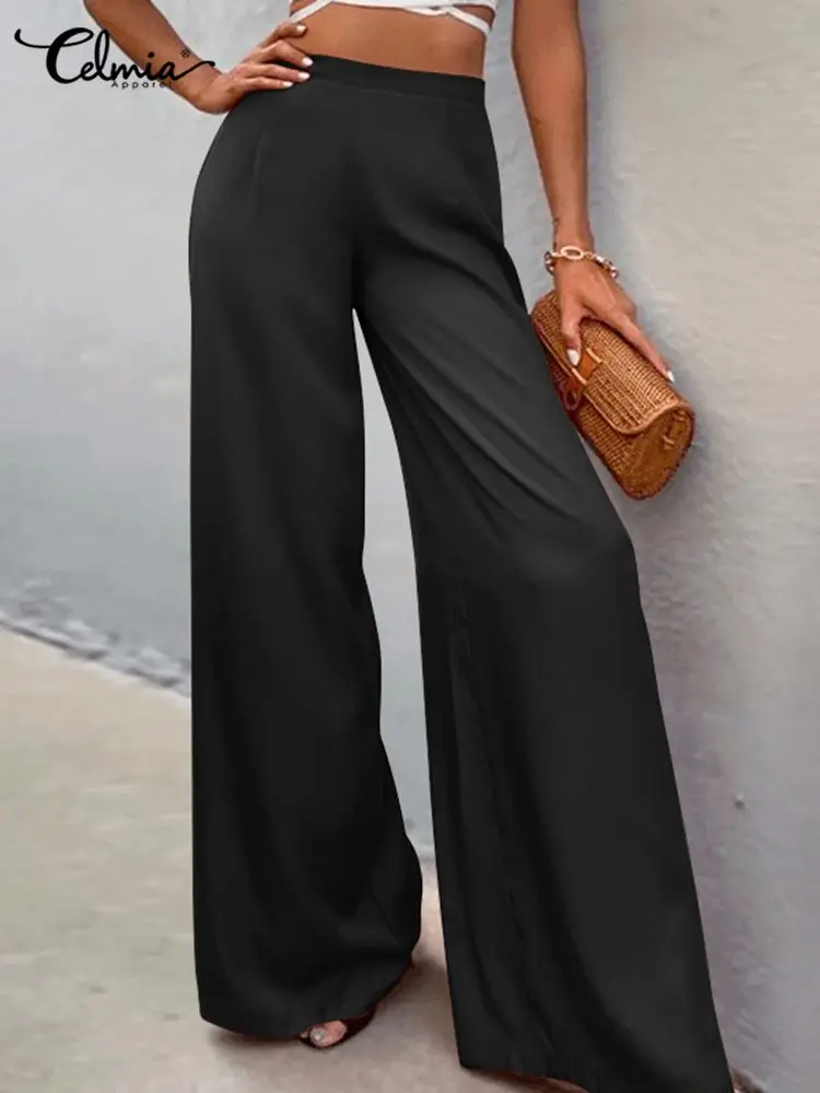 Spring Women Wide Leg Pants Celmia 