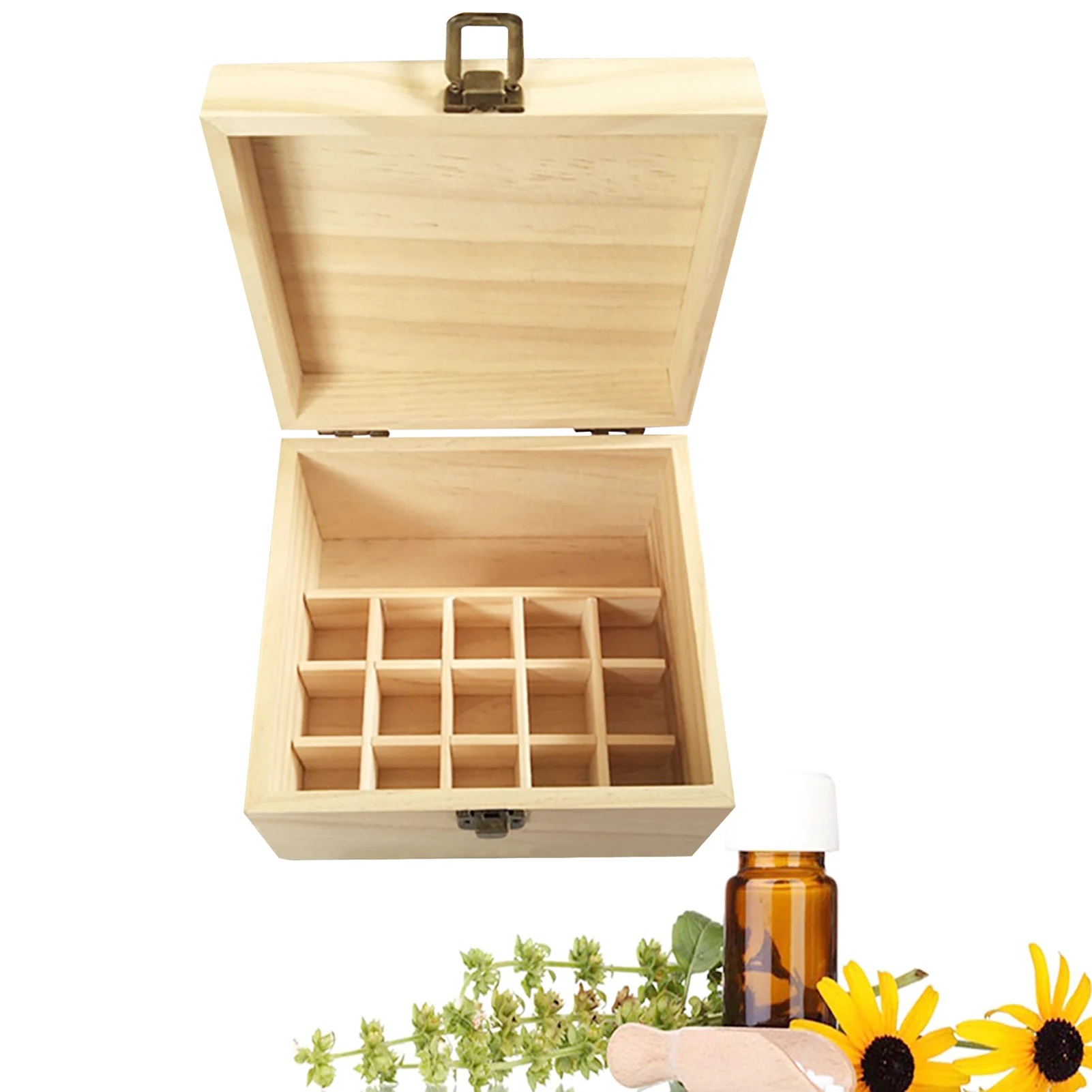 

Деревянная коробка для хранения эфирных масел, коробка для хранения с 16 отделениями, коробка для хранения с 15 отделениями, 10 мл, 1 отделением,...