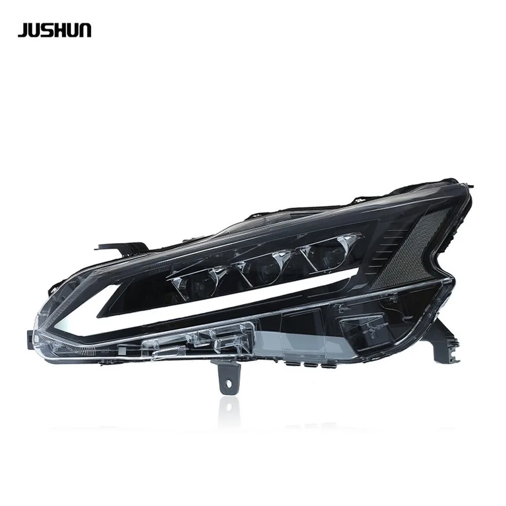 Фото Светодиодные фары в сборе для Nissan Altima 2019-2021 с ДХО, последовательным сигналом поворота и тройной линзой (обновленная версия) №5