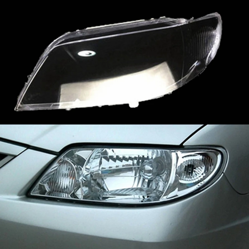 

For Mazda 323 Car Front Headlight Lens Cover Headlight Lamp Shell Accessories