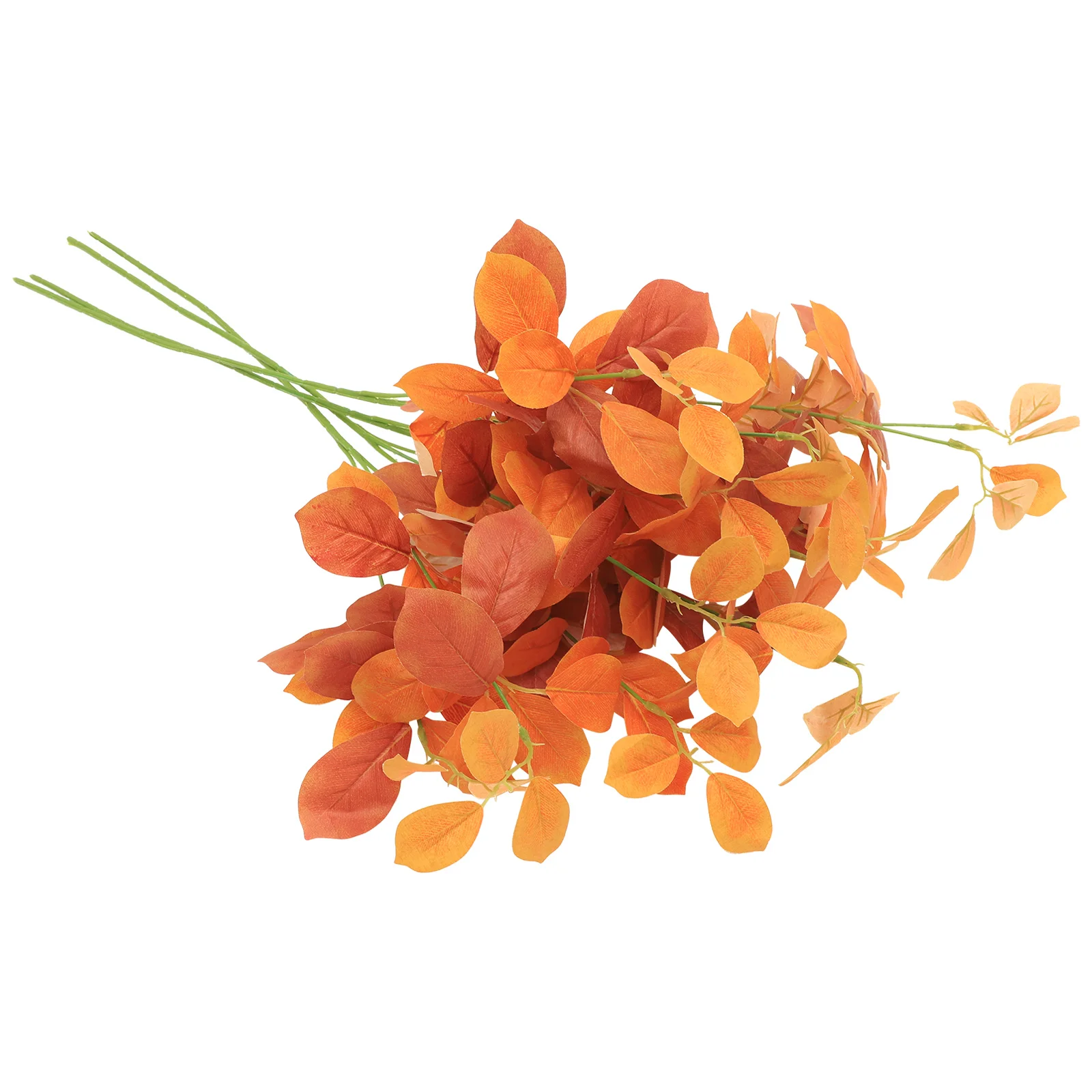 

Artificial Eucalyptus Fall Leaves Fake Branches Stems Stem Autumn Leaf Christmas Thanksgiving Flowers Wedding