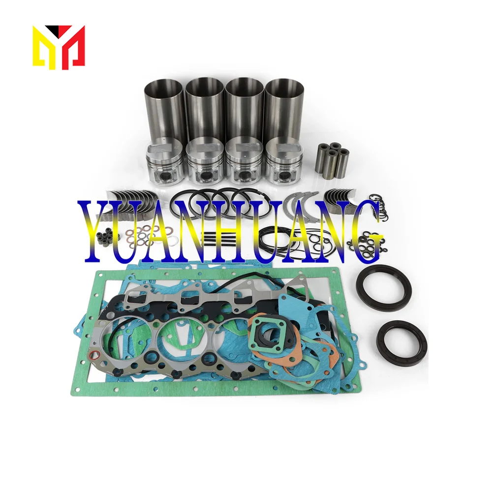 Комплект для капитального ремонта двигателя W04C полный комплект прокладок Hino W04CT