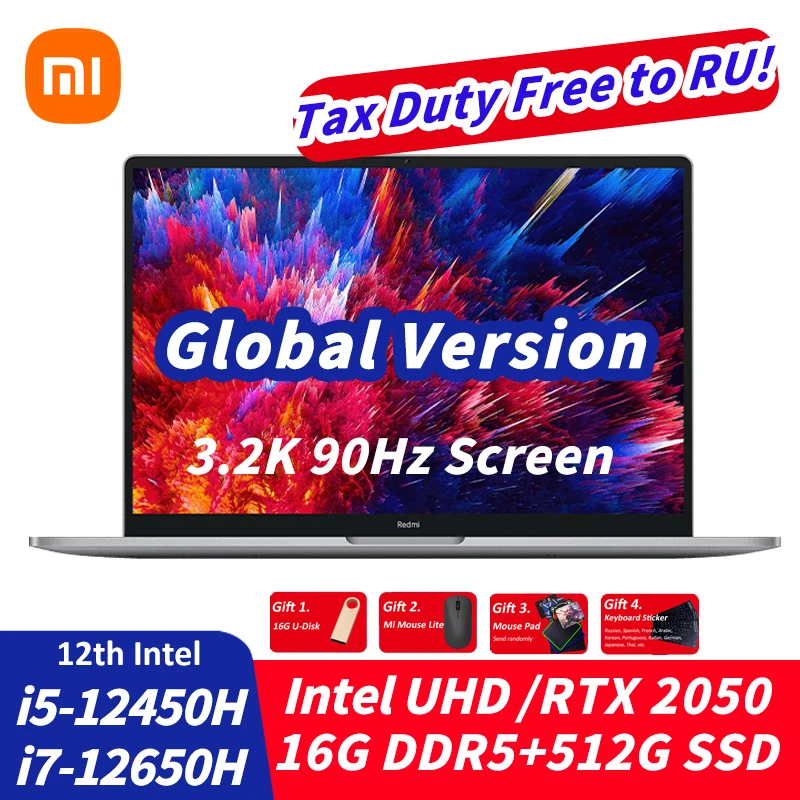 Новинка ноутбук Xiaomi Redmi Book Pro 15 12-го размера искусственная кожа 16 - Цена: 1319.71