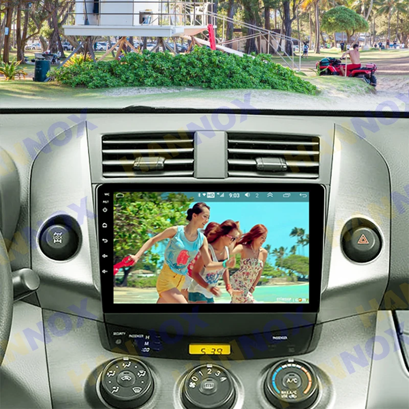 

9inch Android Car Radio For Toyota RAV4 3 XA30 2005 2006 2007 2008 2009 2010- 2017 Multimedia Video Player Navigation GPS 2din