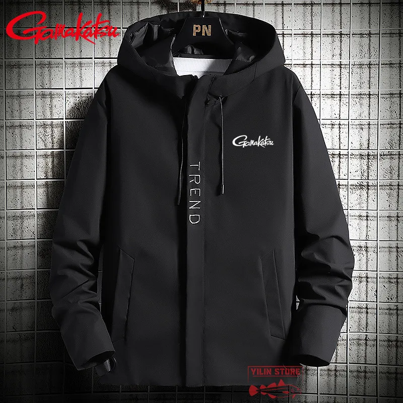 

Gamakatsu Fishing Jacket Thin Spring Autumn Quick Drying Breathable Jacket Coat Men Windproof Outdoor Sports Fishing Clothing
