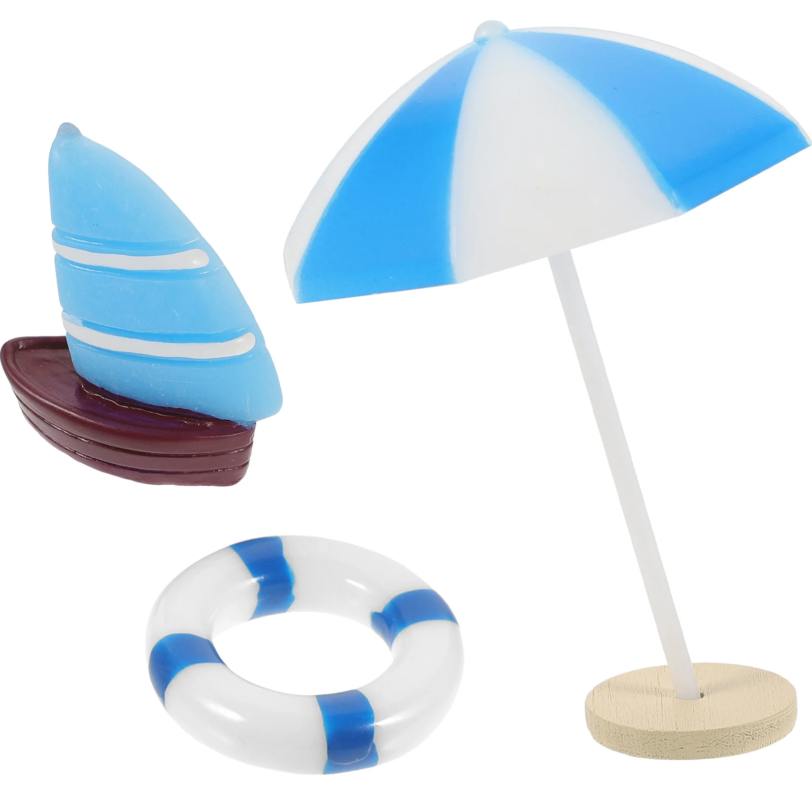

Shell Micro Beach Style Decor Landscape Children Toy Mini House Decoration Ornament Accessories Summer