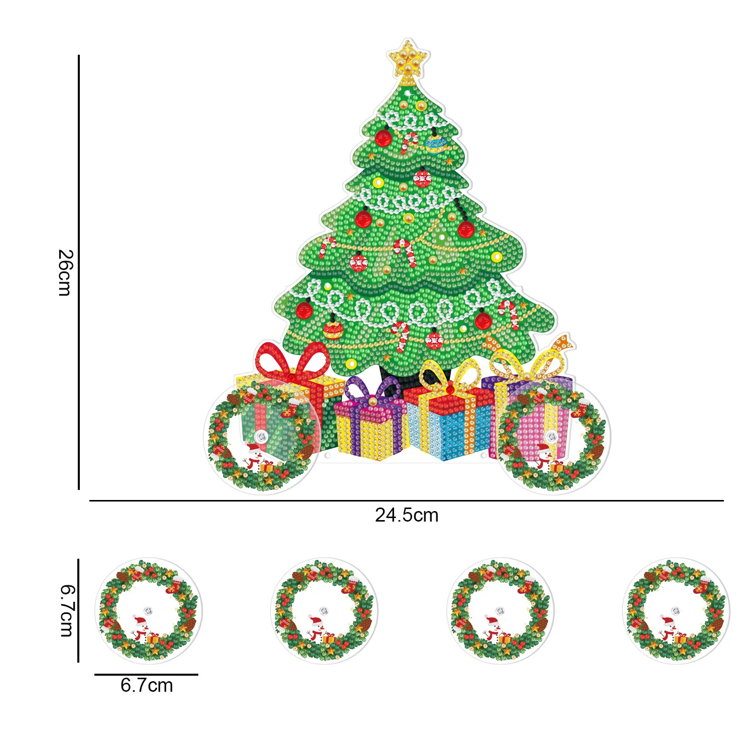 Алмазная мозаика для самостоятельного творчества картина на рождественскую