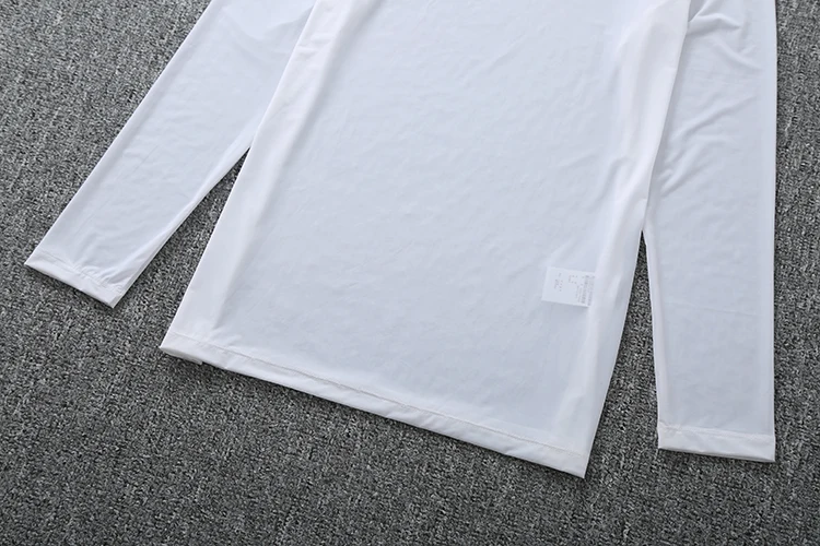 Golf is prevented bask in summer T-shirt man turtleneck thin ice silk render long sleeve coat of cultivate one's morality