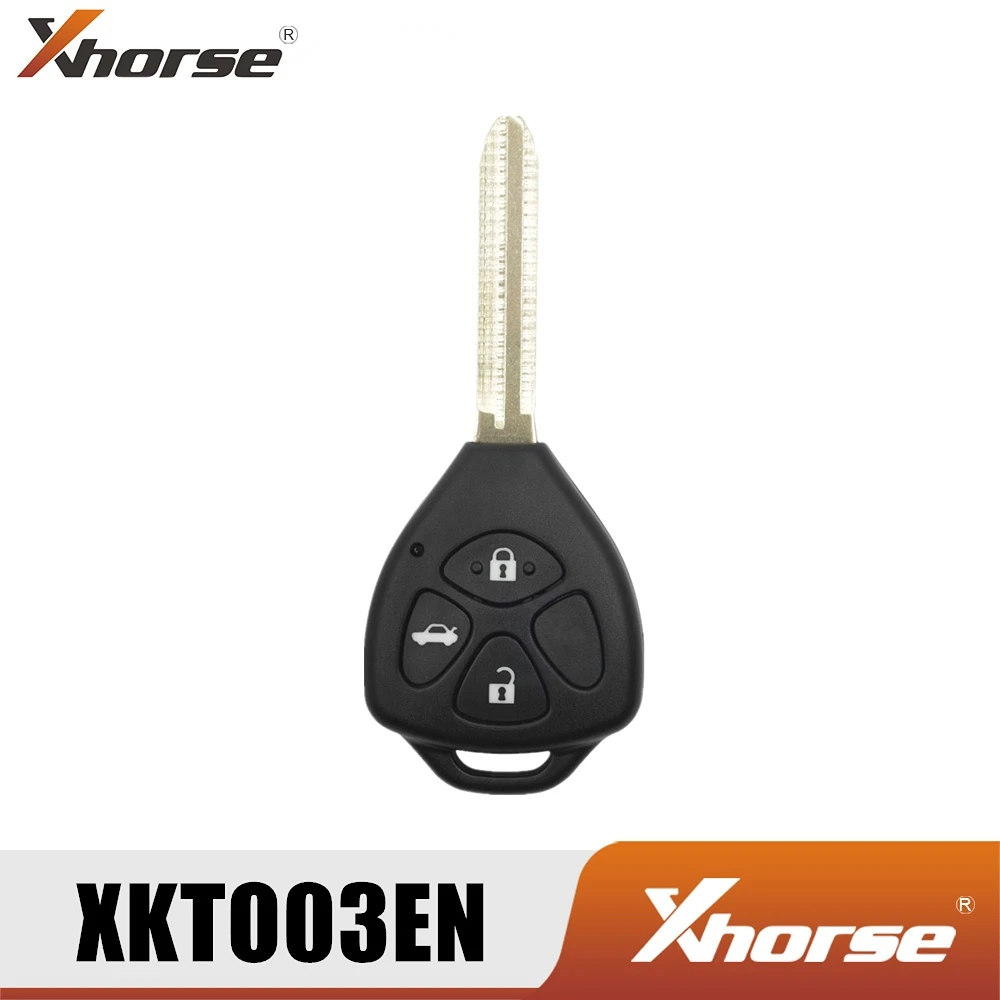 

XHORSE XKTO03EN Wired Universal Remote Key for Toyota Style 3 Buttons English Version