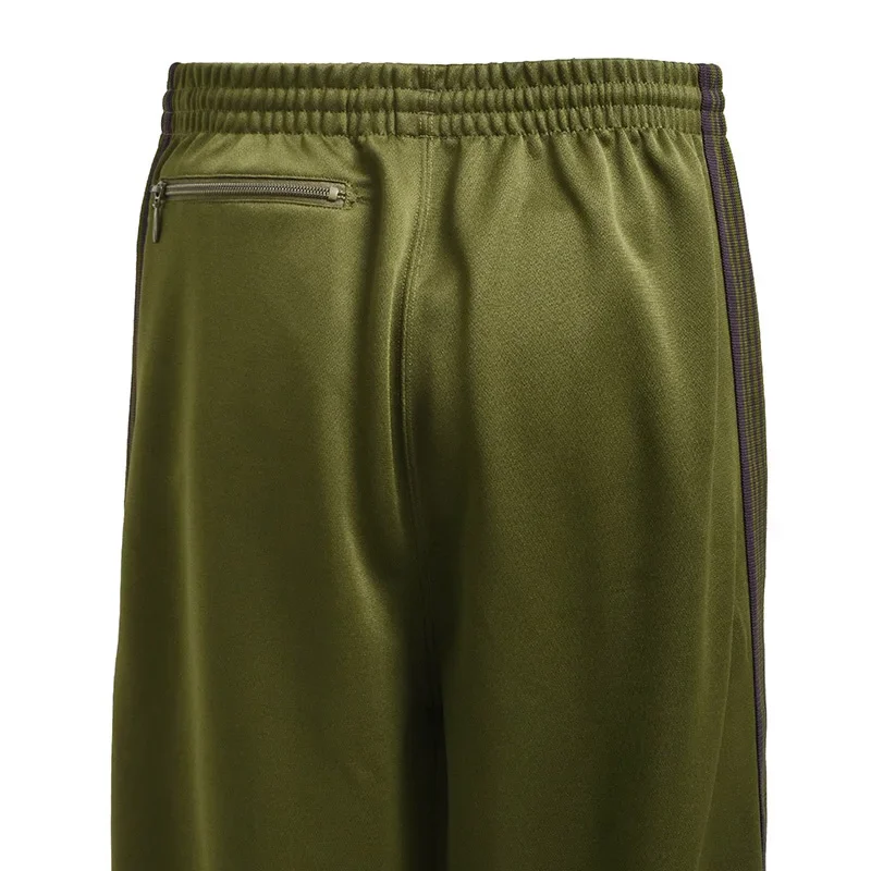 25ss оливково-зеленые широкие брюки Nee Dles для мужчин и женщин высшего качества с